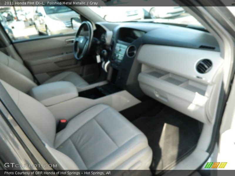 Polished Metal Metallic / Gray 2011 Honda Pilot EX-L