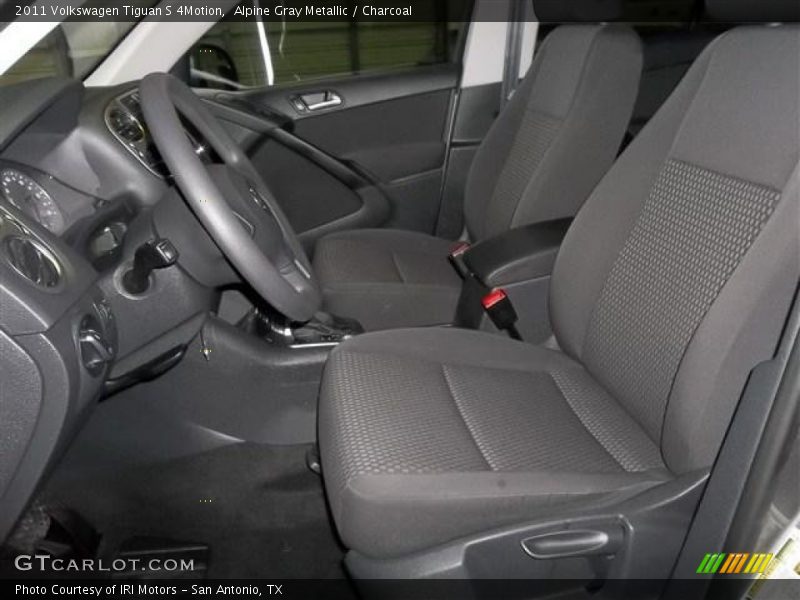 Alpine Gray Metallic / Charcoal 2011 Volkswagen Tiguan S 4Motion