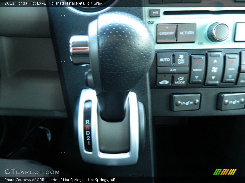 Polished Metal Metallic / Gray 2011 Honda Pilot EX-L