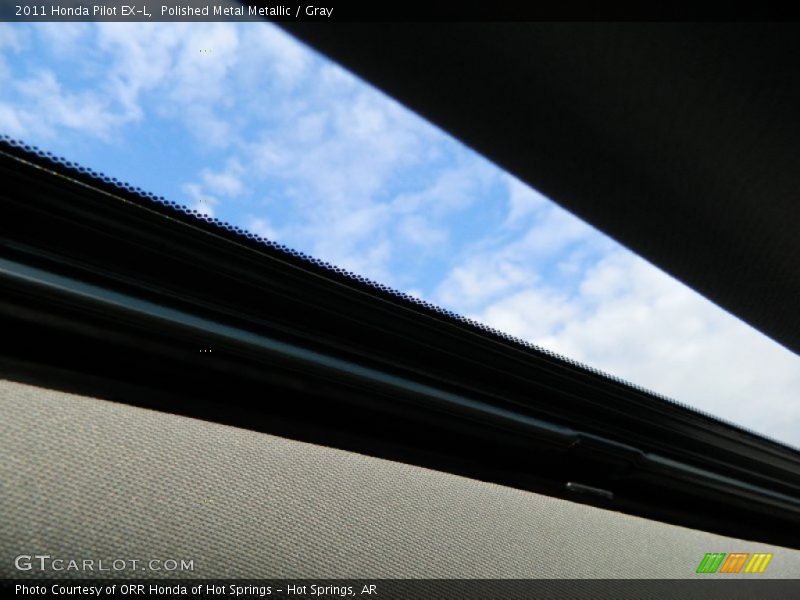 Polished Metal Metallic / Gray 2011 Honda Pilot EX-L