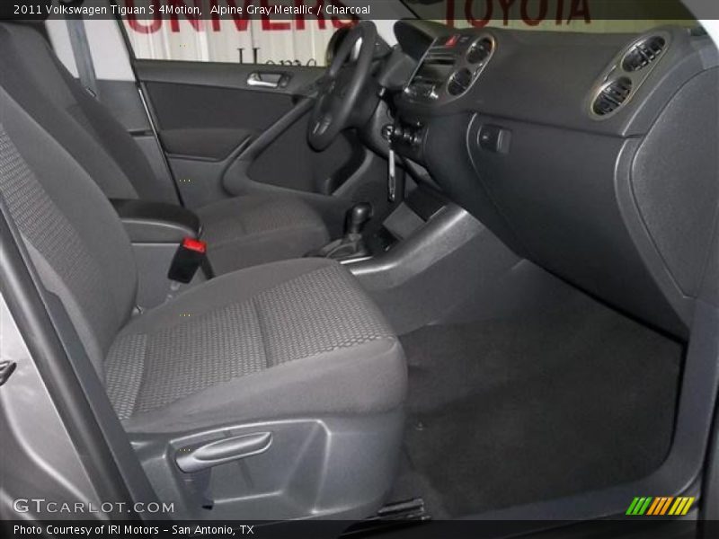 Alpine Gray Metallic / Charcoal 2011 Volkswagen Tiguan S 4Motion