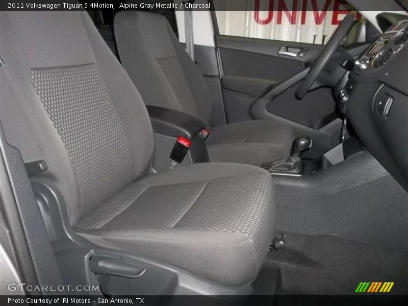 Alpine Gray Metallic / Charcoal 2011 Volkswagen Tiguan S 4Motion