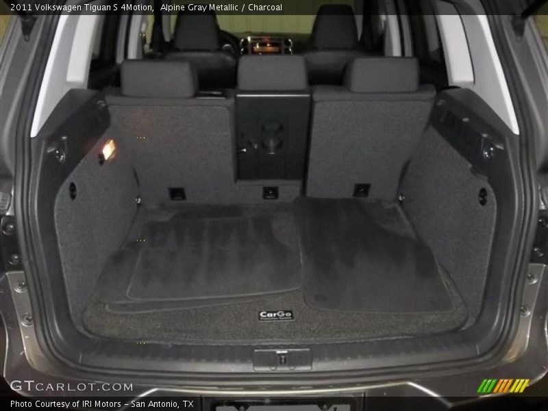 Alpine Gray Metallic / Charcoal 2011 Volkswagen Tiguan S 4Motion