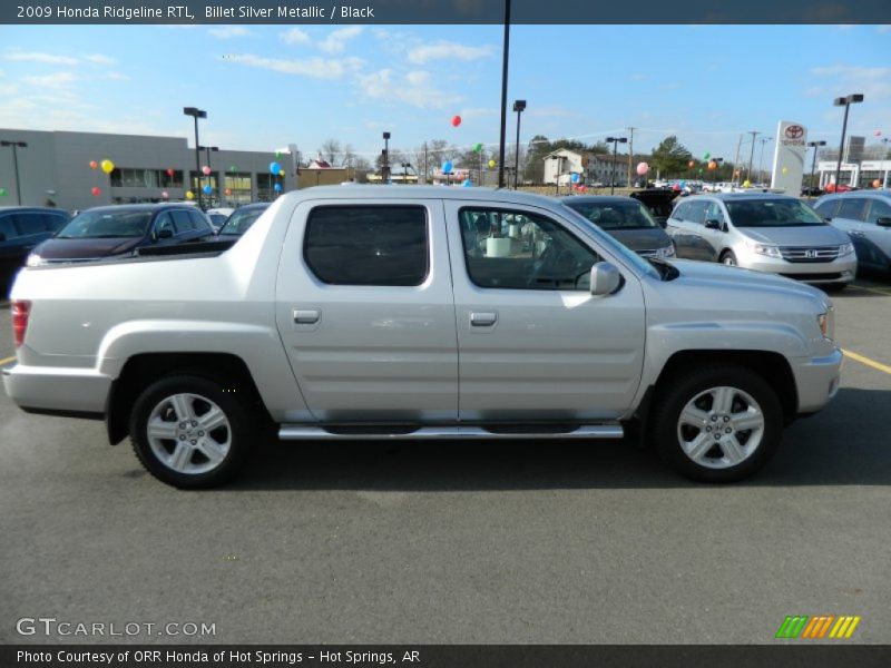 Billet Silver Metallic / Black 2009 Honda Ridgeline RTL