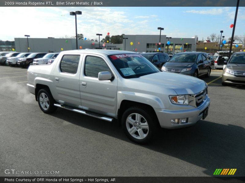 Billet Silver Metallic / Black 2009 Honda Ridgeline RTL
