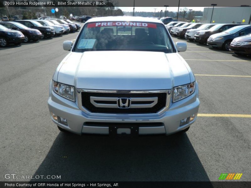 Billet Silver Metallic / Black 2009 Honda Ridgeline RTL