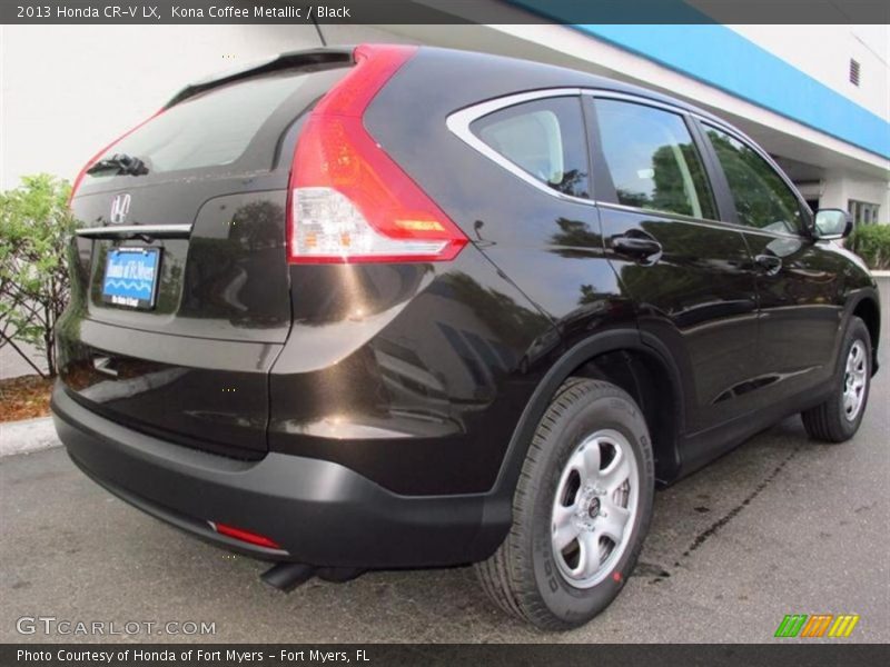 Kona Coffee Metallic / Black 2013 Honda CR-V LX