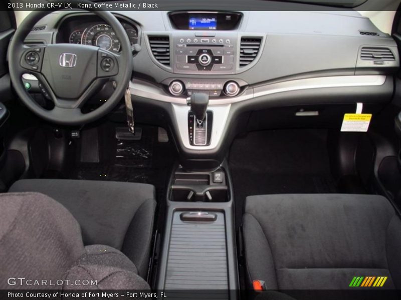 Kona Coffee Metallic / Black 2013 Honda CR-V LX