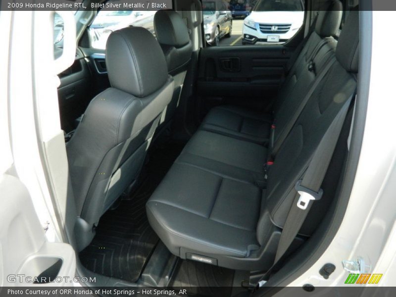 Rear Seat of 2009 Ridgeline RTL