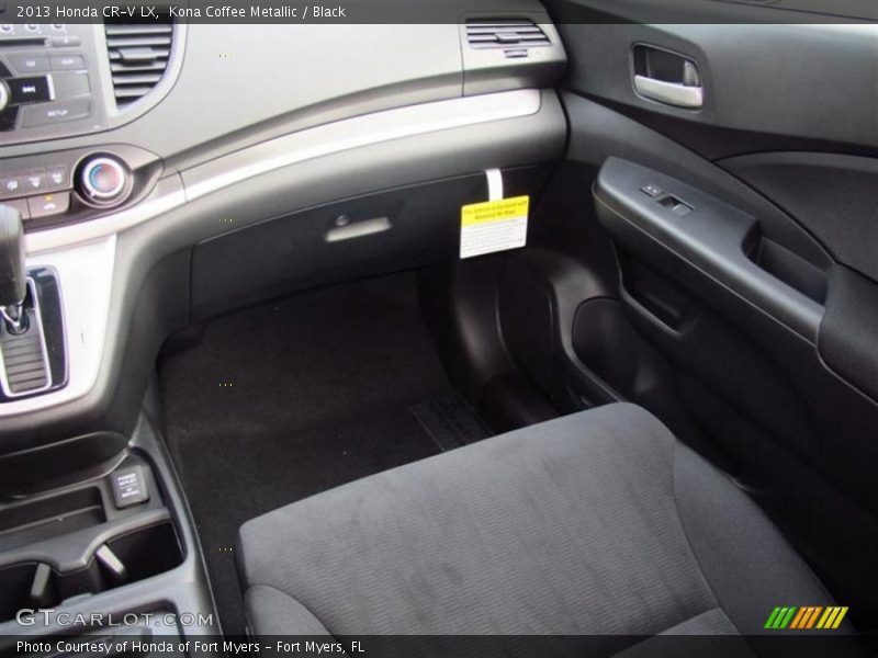 Kona Coffee Metallic / Black 2013 Honda CR-V LX