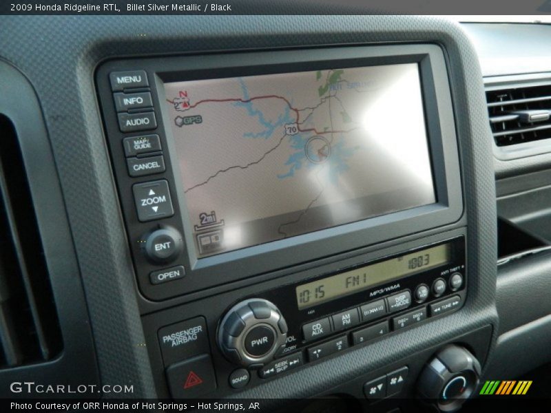 Billet Silver Metallic / Black 2009 Honda Ridgeline RTL