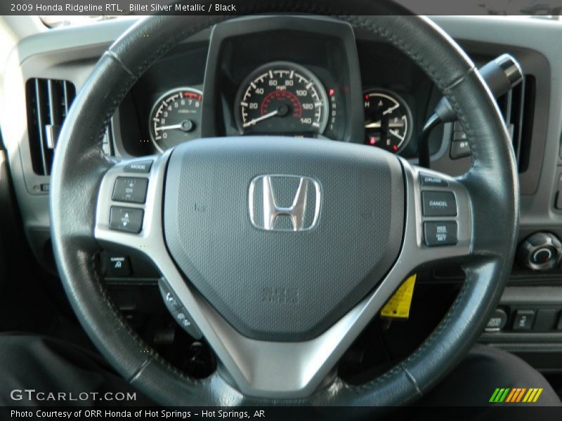 Billet Silver Metallic / Black 2009 Honda Ridgeline RTL