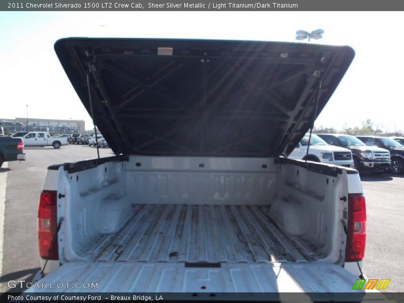 Sheer Silver Metallic / Light Titanium/Dark Titanium 2011 Chevrolet Silverado 1500 LTZ Crew Cab