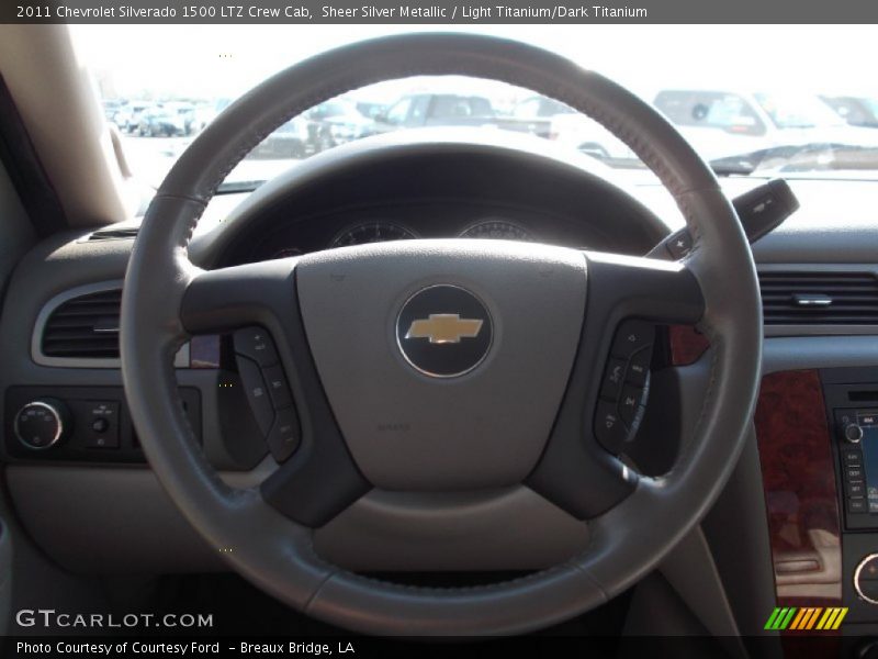  2011 Silverado 1500 LTZ Crew Cab Steering Wheel