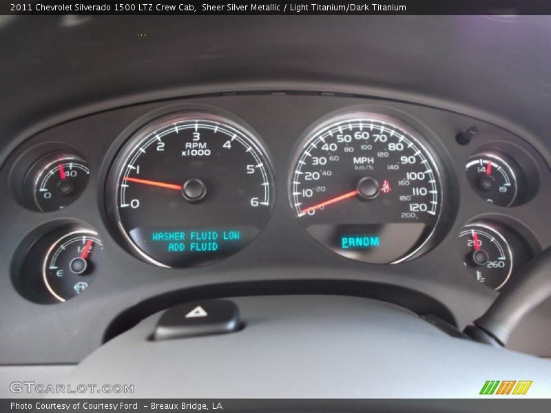  2011 Silverado 1500 LTZ Crew Cab LTZ Crew Cab Gauges