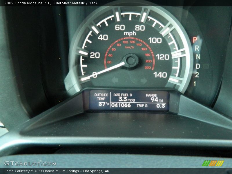 Billet Silver Metallic / Black 2009 Honda Ridgeline RTL