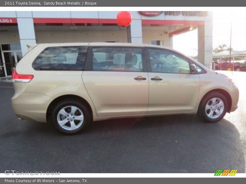 Sandy Beach Metallic / Bisque 2011 Toyota Sienna