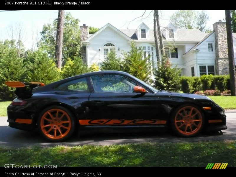 Black/Orange / Black 2007 Porsche 911 GT3 RS