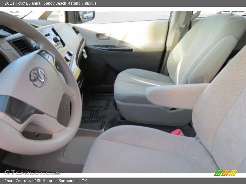 Sandy Beach Metallic / Bisque 2011 Toyota Sienna