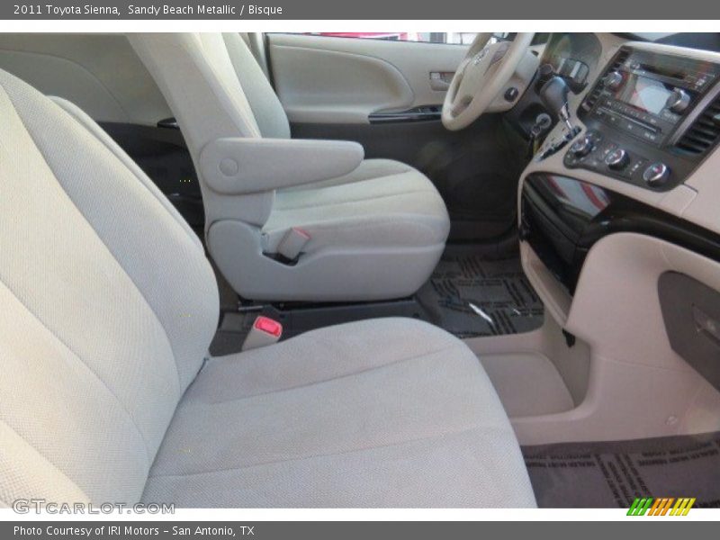 Sandy Beach Metallic / Bisque 2011 Toyota Sienna