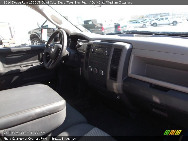 Deep Water Blue Pearl / Dark Slate/Medium Graystone 2010 Dodge Ram 1500 ST Quad Cab