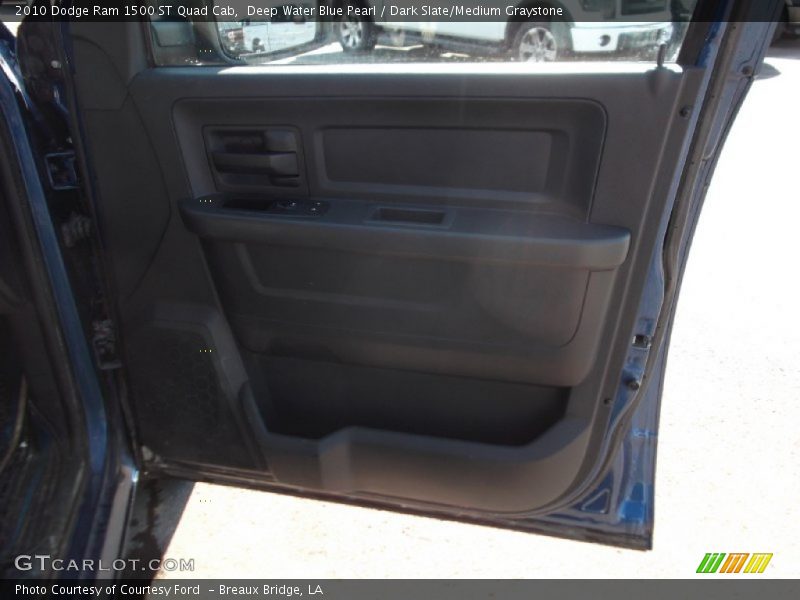 Deep Water Blue Pearl / Dark Slate/Medium Graystone 2010 Dodge Ram 1500 ST Quad Cab