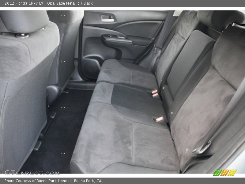 Opal Sage Metallic / Black 2012 Honda CR-V LX