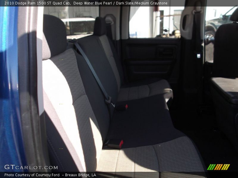 Deep Water Blue Pearl / Dark Slate/Medium Graystone 2010 Dodge Ram 1500 ST Quad Cab