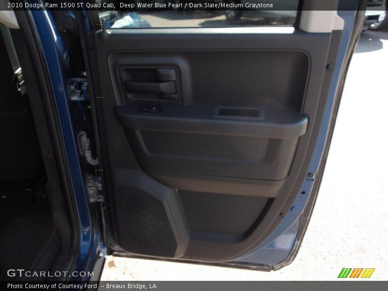Deep Water Blue Pearl / Dark Slate/Medium Graystone 2010 Dodge Ram 1500 ST Quad Cab