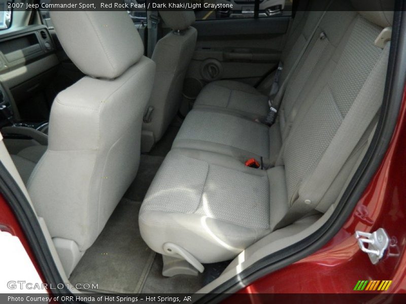 Rear Seat of 2007 Commander Sport