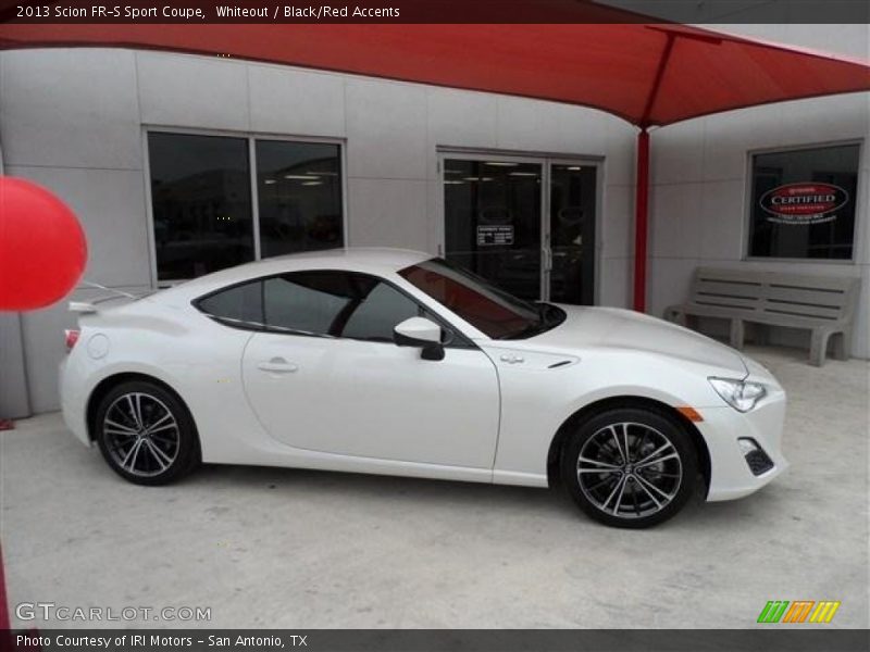 Whiteout / Black/Red Accents 2013 Scion FR-S Sport Coupe