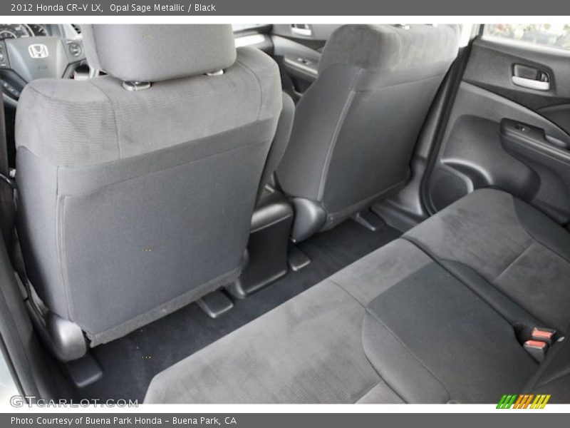 Opal Sage Metallic / Black 2012 Honda CR-V LX