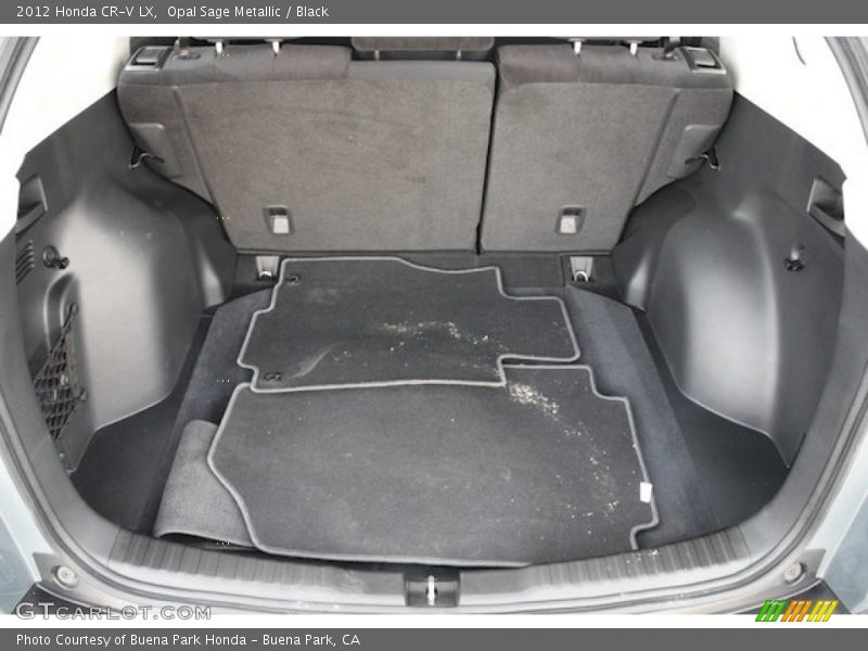 Opal Sage Metallic / Black 2012 Honda CR-V LX