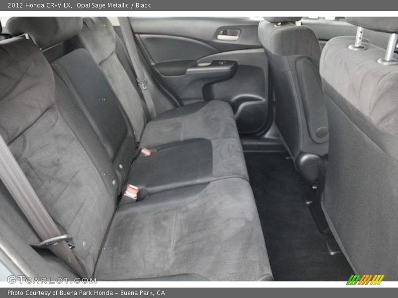 Opal Sage Metallic / Black 2012 Honda CR-V LX