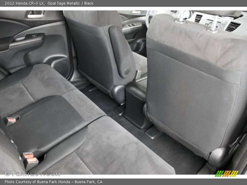 Opal Sage Metallic / Black 2012 Honda CR-V LX