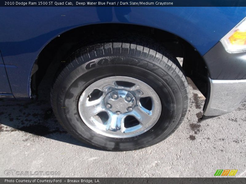 Deep Water Blue Pearl / Dark Slate/Medium Graystone 2010 Dodge Ram 1500 ST Quad Cab