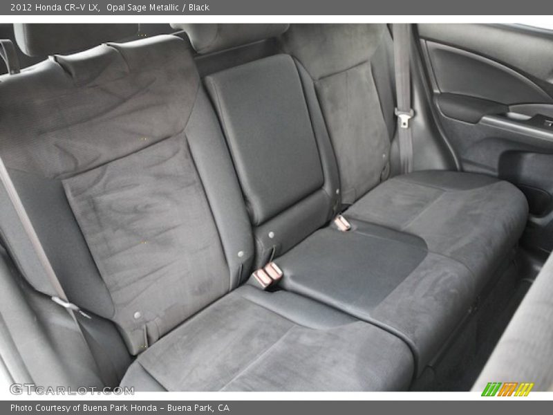 Opal Sage Metallic / Black 2012 Honda CR-V LX