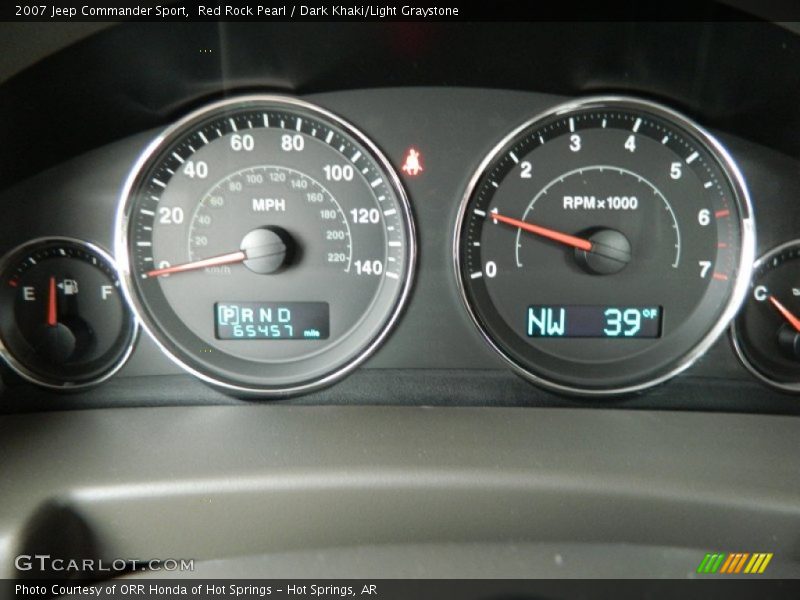  2007 Commander Sport Sport Gauges