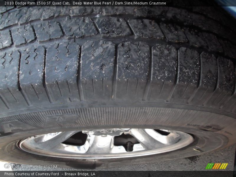 Deep Water Blue Pearl / Dark Slate/Medium Graystone 2010 Dodge Ram 1500 ST Quad Cab