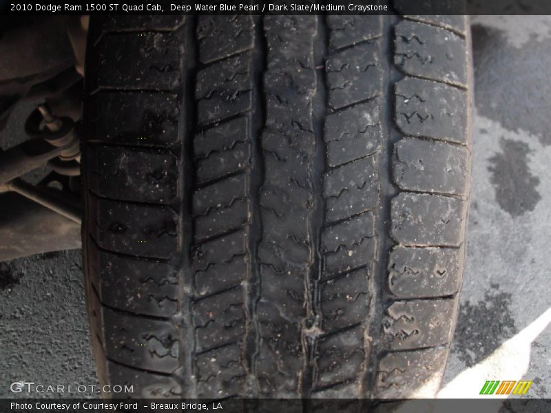 Deep Water Blue Pearl / Dark Slate/Medium Graystone 2010 Dodge Ram 1500 ST Quad Cab
