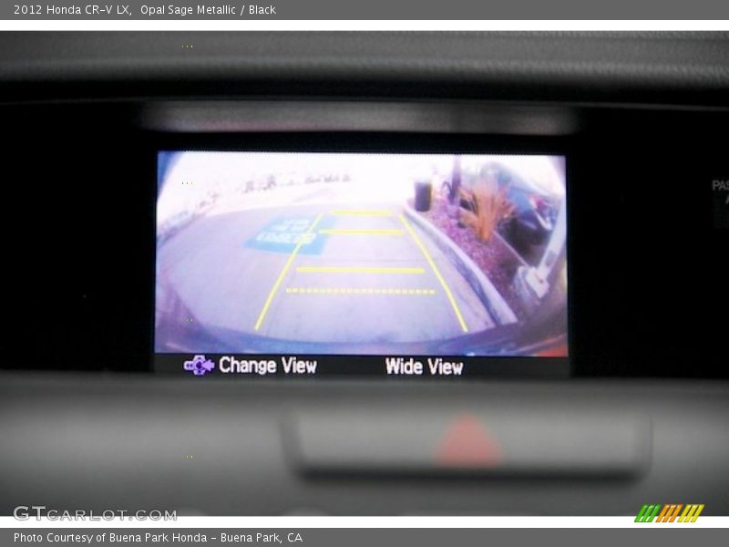 Opal Sage Metallic / Black 2012 Honda CR-V LX