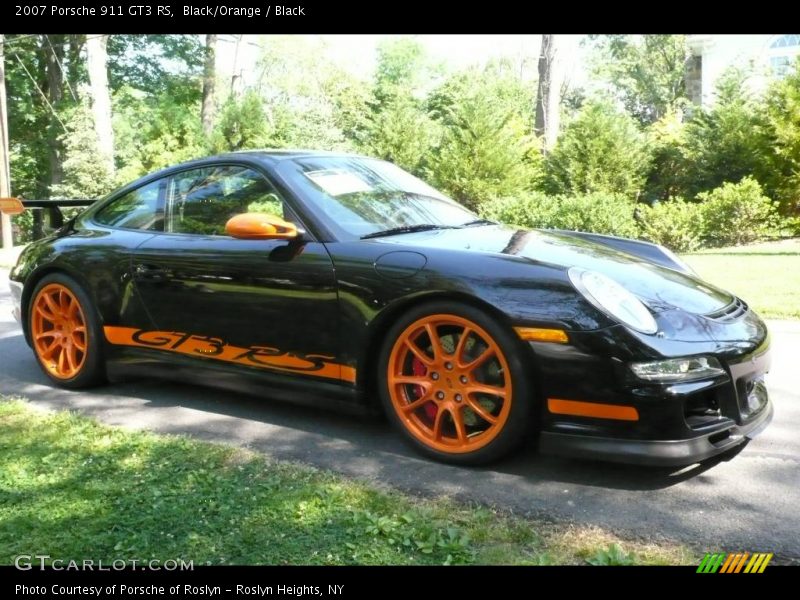 Black/Orange / Black 2007 Porsche 911 GT3 RS