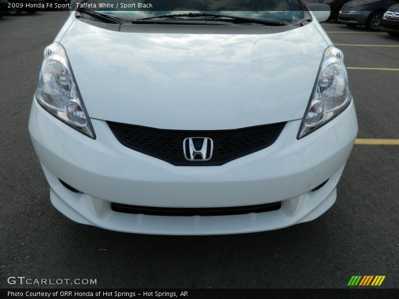 Taffeta White / Sport Black 2009 Honda Fit Sport