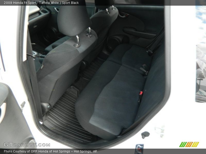 Taffeta White / Sport Black 2009 Honda Fit Sport