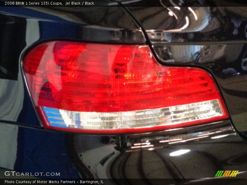 Jet Black / Black 2008 BMW 1 Series 135i Coupe