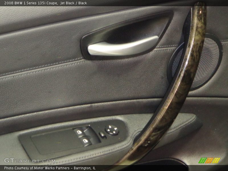 Jet Black / Black 2008 BMW 1 Series 135i Coupe
