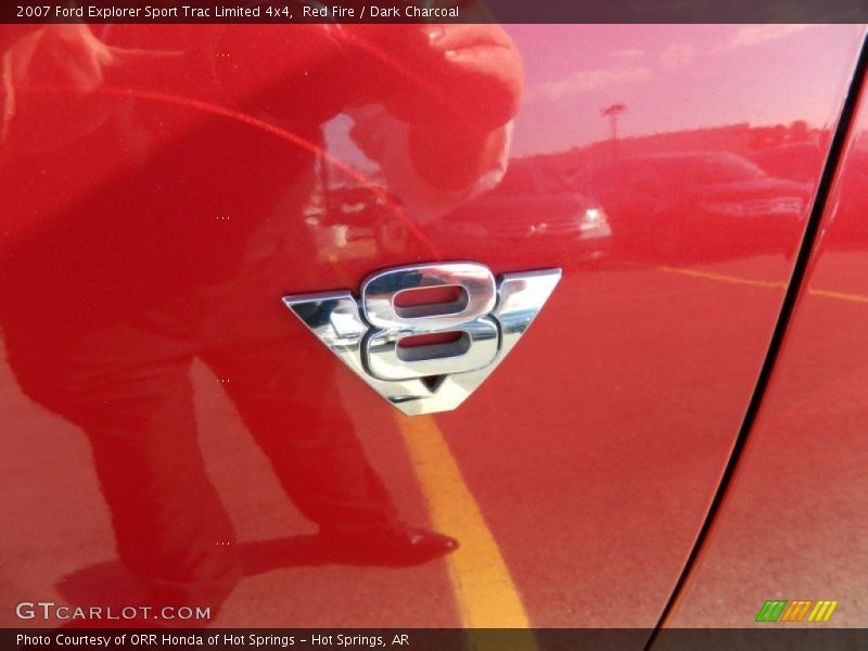 Red Fire / Dark Charcoal 2007 Ford Explorer Sport Trac Limited 4x4