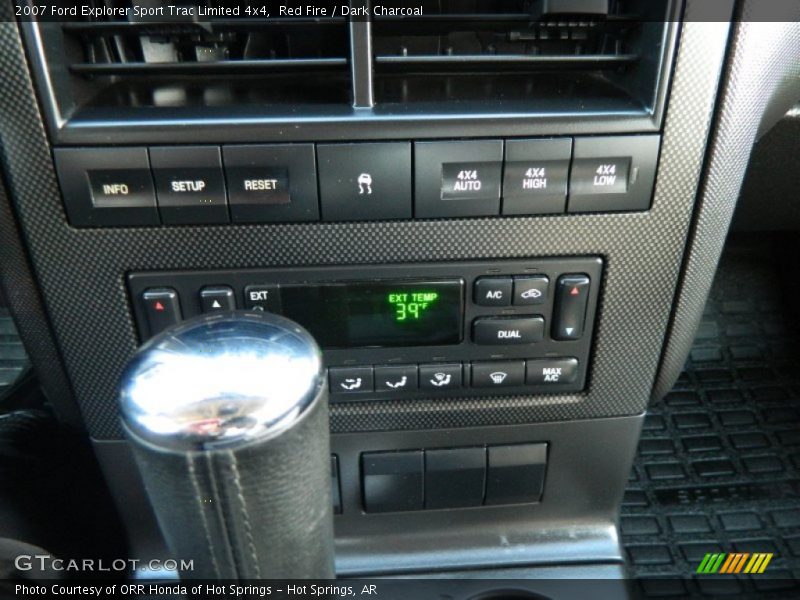 Red Fire / Dark Charcoal 2007 Ford Explorer Sport Trac Limited 4x4