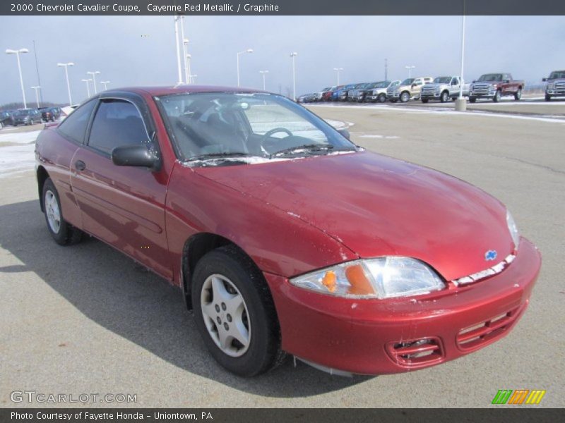 Front 3/4 View of 2000 Cavalier Coupe