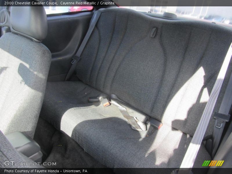 Cayenne Red Metallic / Graphite 2000 Chevrolet Cavalier Coupe